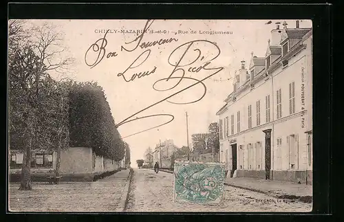 AK Chilly-Mazarin, Rue de Longjumeau