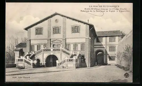 AK Masles, Annexe de l`Usine Abadie, Fabrique de la Pate pour le Papier à Cigarettes