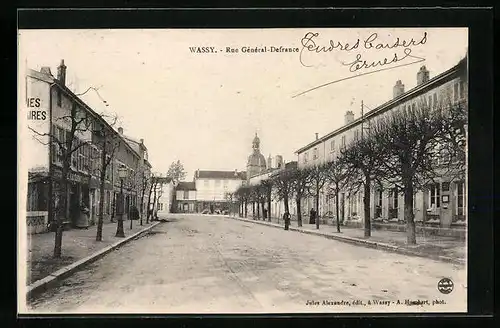 AK Wassy, Rue Général-Defrance