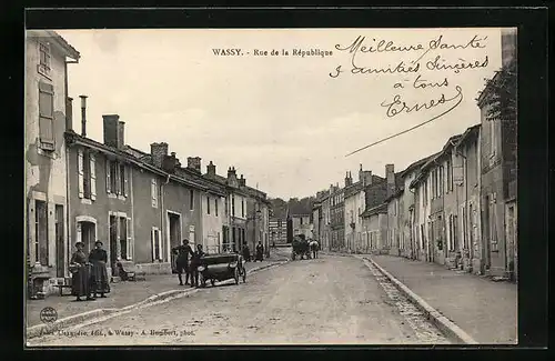 AK Wassy, Rue de la République