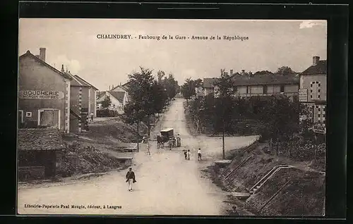 AK Chalindrey, Faubourg de la Gare, Avenue de la République