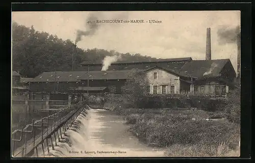 AK Rachecourt-sur-Marne, L`Usine