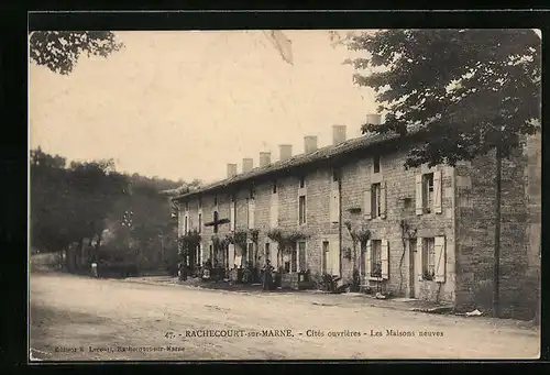 AK Rachecourt-sur-Marne, Les Maisons neuves