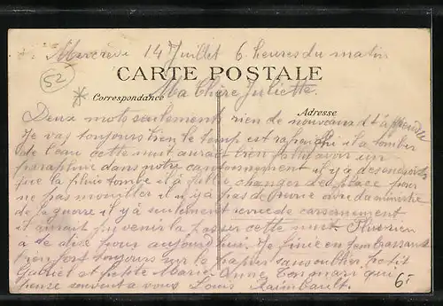 AK Villiers-en-Lieu, La Grand`Rue