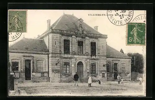 AK Villiers-en-Lieu, La Mairie