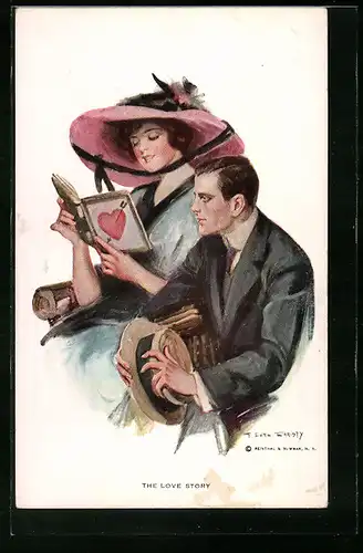 Künstler-AK F. Earl Christy: The Love Story