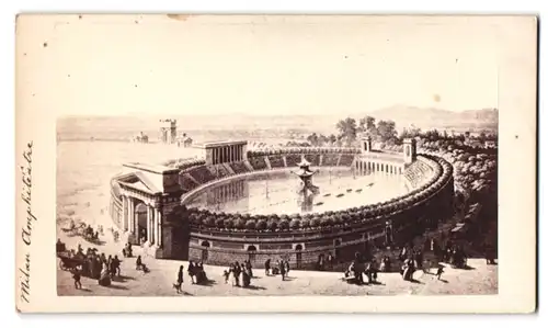 Fotografie Photographie Artistique, Naples, Ansicht Milan, Blick auf das Amphietheater