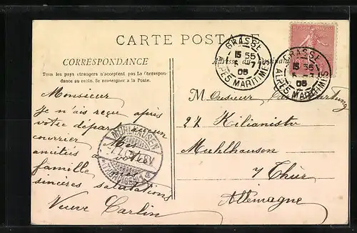 AK Grasse, Avenue Victor-Hugo