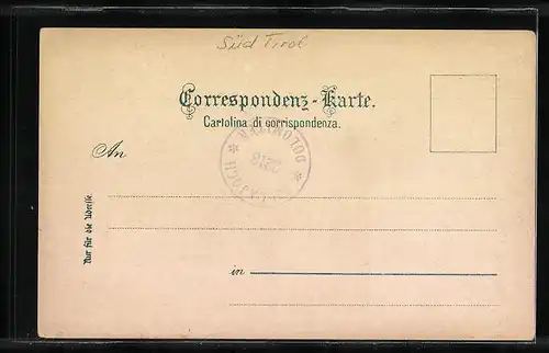 AK Sellajoch, Gasthof Valentini mit Marmolaba