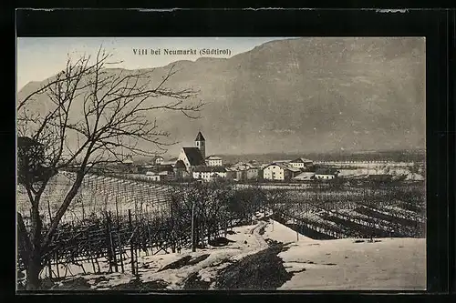 AK Vill b. Neumarkt, Ortsansicht mit Kirche