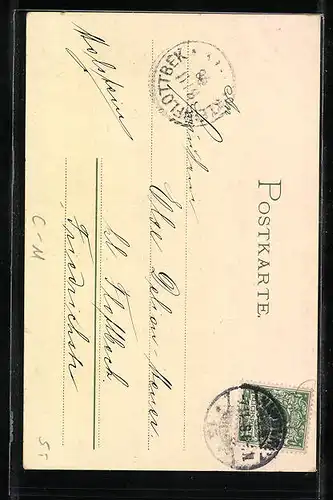 Lithographie Schweiz, Edelweiss mit Wappen