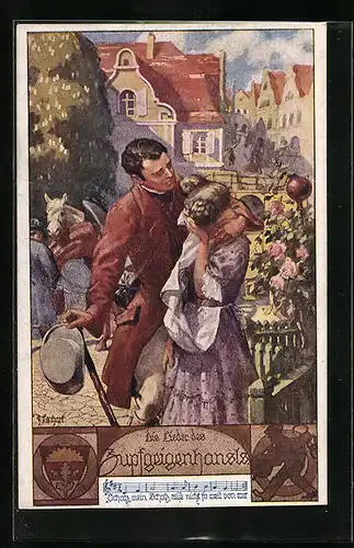 AK Deutscher Schulverein Nr. 925: die Lieder des Zupfgeigenhansls
