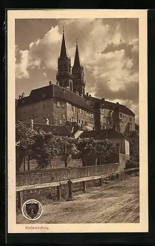 AK Deutscher Schulverein Nr. 341: Klosterneuburg, Ortsansicht mit Kirchtürmen