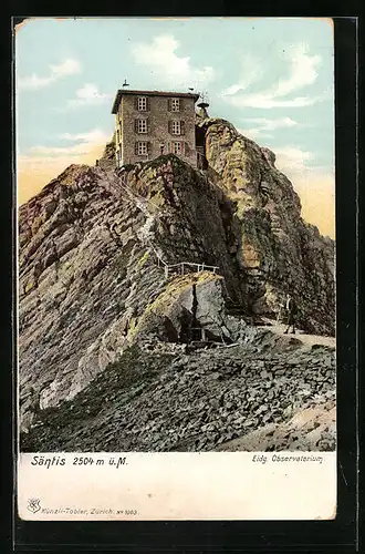 AK Säntis, Eidgenössisches Observatorium