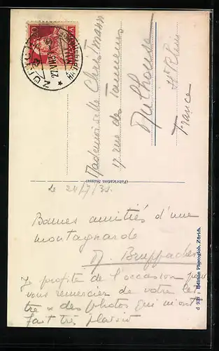 AK Zürich, Schweiz. Landesmuseum