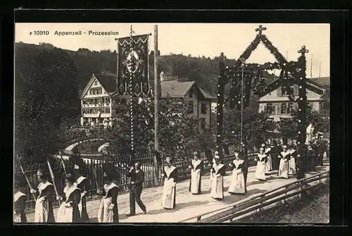 AK Appenzell, Prozession
