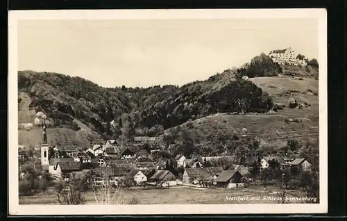 AK Stettfurt, Teilansicht mit Schloss Sonnenberg