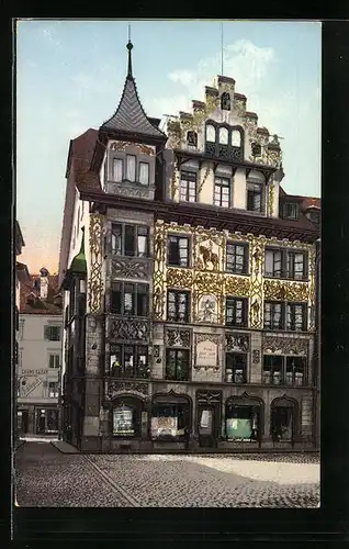 AK Luzern, Ansicht vom Dornacherhaus