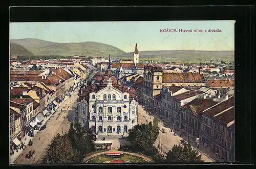 AK Kosice, Hlavná ulica a divadlo