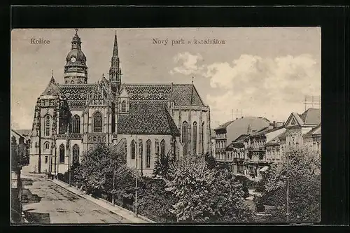 AK Kosice, Nový park s katedrálou