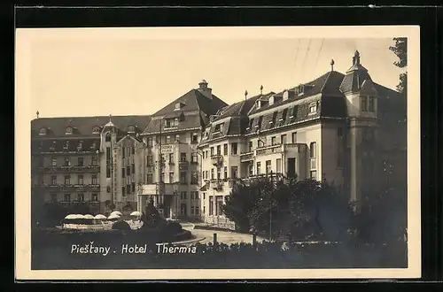 AK Piestany, Hotel Thermía