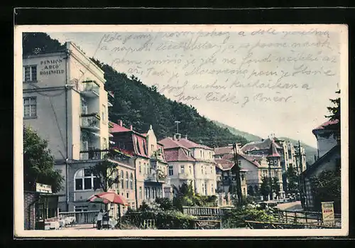 AK Trencianske Teplice, Vilová ctvrt.