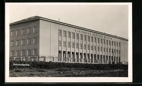 AK Turc. Sv. Martin, Slovenské Národné Muzeum