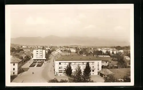 AK Turc Sv. Martin, Ortsansicht aus der Vogelschau