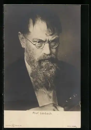 AK Portrait des Malers Prof. Lenbach