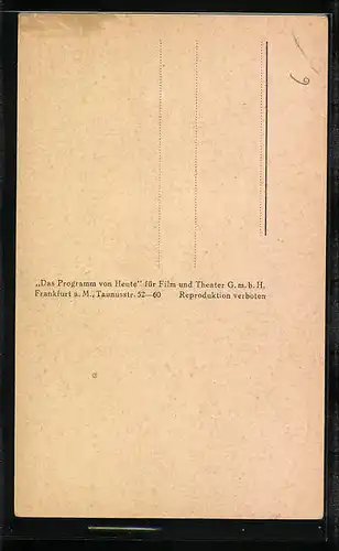 AK Schauspieler Gustav Fröhlich mit Fliege und Ansteckblume