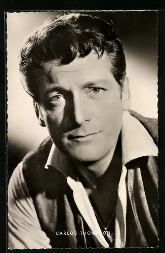 AK Schauspieler Carlos Thompson im Portrait