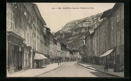 AK Nantua, Rue de l`Hotel-de-Ville