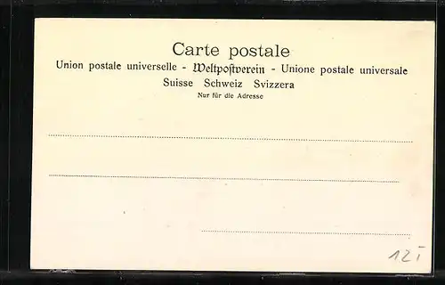 AK Appenzell, Gasthaus Landes-Relief, Schmäuslemarkt und Postbüro