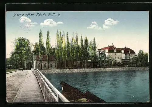 AK Piestany, Most z vahom Kúpele