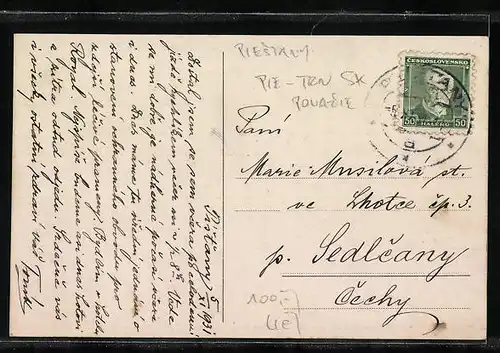 AK Piestany, Panorama