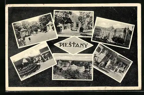 AK Piestany, Ortsansichten
