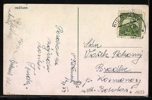 AK Piestany, Ortsansichten