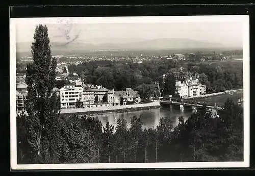 AK Piestany, Kuranlagen aus der Vogelschau