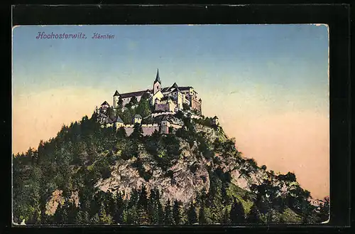 AK Hochosterwitz, Burg auf dem Berg