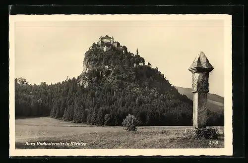 AK Hochosterwitz, Burg auf dem Berg