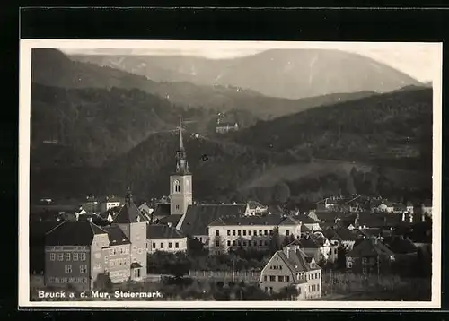 AK Bruck a. d. Mur, Die Kirche im Stadtkern