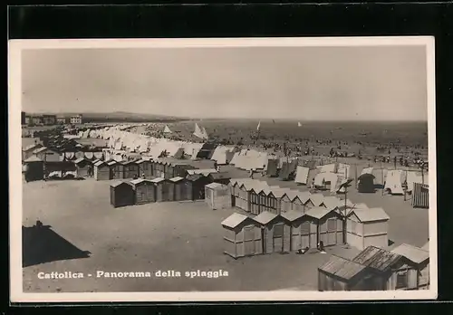 AK Cattolica, Panorama della spiaggia