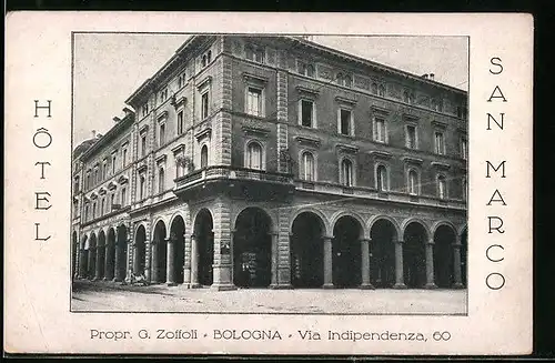 AK Bologna, Hotel San Marco, Via Indipendenza 60
