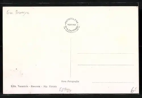 AK Ravenna, Piazza Vittorio Emanuele, Colonne S. Vitale e S. Apollinare