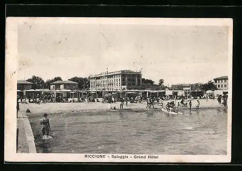 AK Riccione, Spiaggia, Grand Hotel