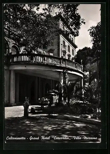 AK Caltanissetta, Grand Hotel Concordia, Villa Mazzone