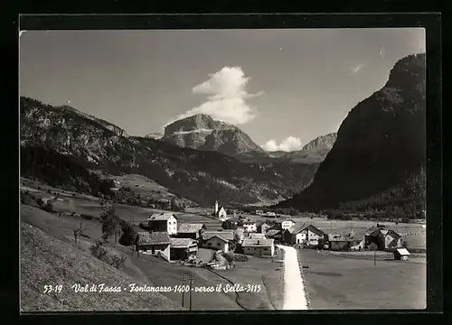AK Fontanazzo, Panorama verso il Sella