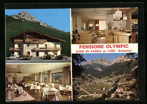 AK Vigo di Fassa, Pensione Olympic, Ortspanorama
