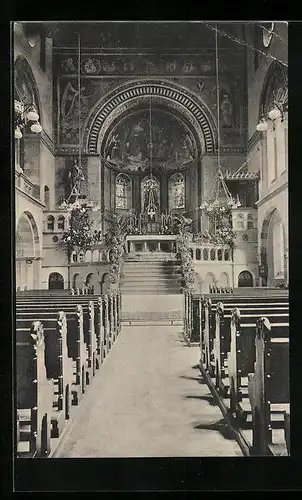 AK Duderstadt, Inneres der Klosterkirche