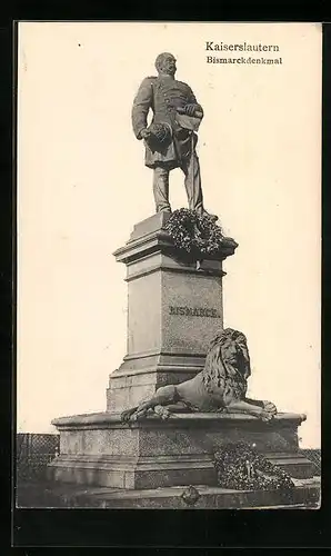 AK Kaiserslautern, Bismarckdenkmal